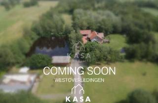 Haus kaufen in 26810 Westoverledingen, Traumhaftes Anwesen mit See, Baumbestand, Wiesen, Halle, Gästehaus u.v.m in Westoverledingen!