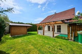 Einfamilienhaus kaufen in 94369 Rain, Familienglück in Holzbauweise: Freistehendes Einfamilienhaus mit Garten