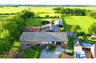 Haus kaufen in 24799 Friedrichsholm, Resthof mit Hauskoppel, Stallungen, Schuppen und Ausbaureserve in Friedrichsholm - mitten in SH