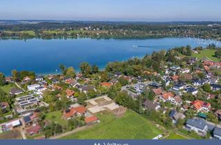 Grundstück zu kaufen in 82237 Wörthsee, WOHNEN AM WÖRTHSEE – BAUGRUNDSTÜCK A MIT GENEHMIGTER PLANUNG IN BEVORZUGTER LAGE