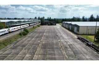 Gewerbeimmobilie mieten in 01689 Niederau, 11.500 m² befestigte Freifläche bei Dresden zur Miete | optional mit Hallenfläche