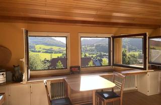 Wohnung kaufen in 79872 Bernau, Bergpanorama pur ! Studiowohnung mit Einbauküche provisionsfrei in Bernau