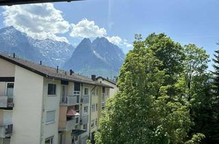 Wohnung mieten in Zugspitzstraße 128, 82467 Garmisch-Partenkirchen, Frisch sanierte 2-Zimmer-Wohnung mit 2 Balkonen und Loisachzugang