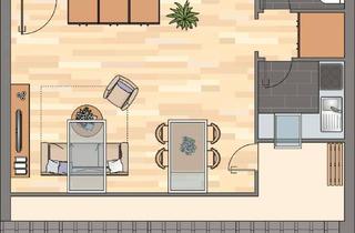 Wohnung mieten in Holbeinstraße, 27753 Deichhorst, 1-Zimmer-Wohnung in Delmenhorst