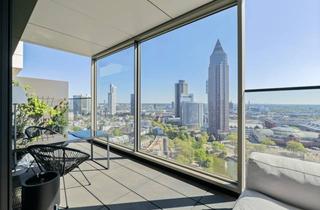 Wohnung mieten in Senckenberganlage 15, 60325 Westend-Süd, Ihr neuer Logenplatz in den Wolken - Towerlife - Möblierte 3 Zimmer Wohnung mit Skyline Blick