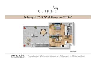 Wohnung mieten in 21509 Glinde, Moderne 2-Zimmer-Wohnungen in zentraler Lage von Glinde- Wentzel Dr.