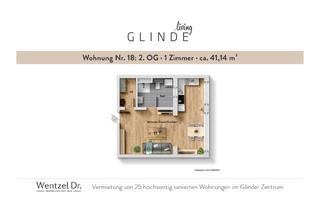 Wohnung mieten in 21509 Glinde, Moderne 1-Zimmer-Wohnungen im Neubau in Glinde- Wentzel Dr.