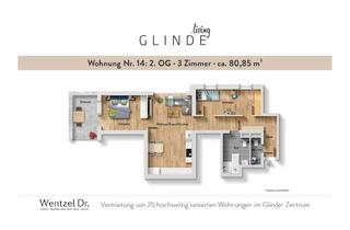 Wohnung mieten in 21509 Glinde, Ideal für Paare und Familien – moderne 3-Zimmer-Wohnungen in Glinde- Wentzel Dr.
