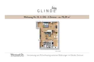Wohnung mieten in 21509 Glinde, Moderne 2-Zimmer-Wohnungen in zentraler Lage von Glinde- Wentzel Dr.