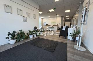 Gewerbeimmobilie kaufen in 63128 Dietzenbach, Zentrale Ladenfläche mit hoher Sichtbarkeit, großer Schaufensterfront und Stellplätzen