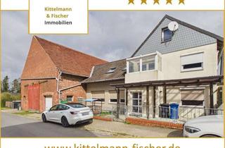 Einfamilienhaus kaufen in Rhoder Straße, 38154 Königslutter, Einfamilienhaus mit Scheune und zwei Wiesengrundstücken - großes Potenzial in Klein Steimke!
