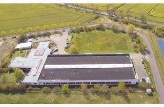 Gewerbeimmobilie kaufen in 14974 Ludwigsfelde, Provisionsfrei: Exzellente Halle für Lager und Produktion mit Bürogebäude - nahe Ludwigsfelde