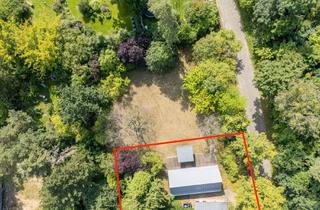 Immobilie kaufen in 14532 Kleinmachnow, Attraktives Grundstück, 1078 m², mit Baugenehmigung für Familienvilla (WF ca. 400 m²)