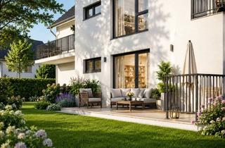 Wohnung kaufen in 90542 Eckental, 3-Zimmer-Garten-Wohnung mit Süd-Westterrasse in Eckental– nahe Nürnberg & Erlangen- direkt am Weiher