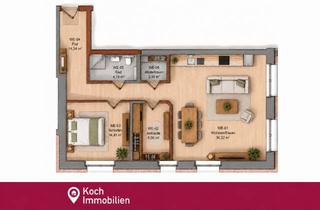Wohnung kaufen in 52074 Aachen, Modern wohnen in Aachen! Großzügige 3-Zimmer-Eigentumswohnung in neubauwertigem Standard!
