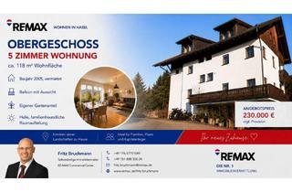 Wohnung kaufen in 79686 Hasel, Traumhaft große vermietete 5-Zimmer-Wohnung im 1. OG mit Balkon/Terrasse u. Zugang zu eigenem Garten