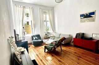 Wohnung mieten in Am Friedrichshain, 10407 Prenzlauer Berg, Möblierte 2,5-Zimmer-Altbauwohnung im Bötzowviertel – direkt am Volkspark Friedrichshain – ab 1. Sep