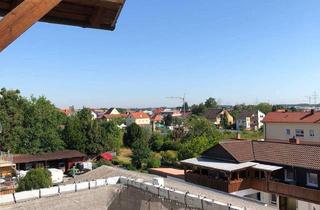Wohnung mieten in 76761 Rülzheim, Gepflegte Dachgeschosswohnung mit drei Zimmern sowie Balkon und Einbauküche in Rülzheim