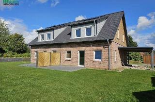 Doppelhaushälfte kaufen in 25885 Oster-Ohrstedt, Finaler Preis! Niedrige Provision. KfW-40. DHH, 2 Bäder, 5 Zimmer, 109 m²