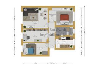 Anlageobjekt in Bergstraße Nord 3c, 98708 Gehren, Reserviert!!! *** günstige 4-Raum Wohnung in Gehren