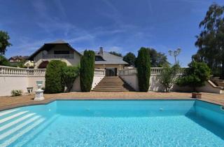 Villa kaufen in 54309 Newel, Exklusive Villa mit Außenpool, Turmzimmer, Garten, Saunahaus, Garage nahe Luxemburg-Trier-Bitburg
