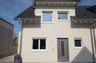 Haus mieten in Bergstraße 52, 71546 Aspach, Neubau: 6,5-Zi.-DHH mit PV-Anlage, Glasfaser und Kaminofen in Aspach Altersberg
