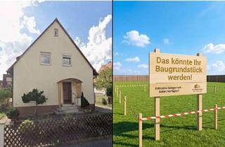 Grundstück zu kaufen in 90547 Stein, Seltene Gelegenheit: Baugrundstück mit Abrisshaus und großen Garten in Stein-Unterweihersbuch