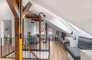 Immobilie mieten in 22869 Schenefeld, Dachgeschoss: Hochwertige und voll möblierte Wohnung in historischem Altbau