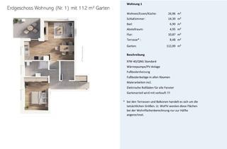 Wohnung kaufen in Petunienstieg 13, 27639 Nordholz, 3-Zimmer-Wohnung(Nr. 1) mit 112 m² Garten