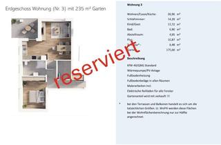 Wohnung kaufen in Petunienstieg 13, 27639 Nordholz, 3-Zimmer-Wohnung(Nr. 3) mit 235 m² Garten