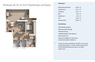 Penthouse kaufen in Petunienstieg 13, 27639 Nordholz, Penthouse(W8) mit 33m² Dachterrasse und Carport