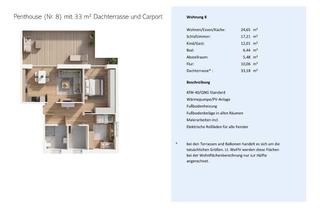 Penthouse kaufen in Petunienstieg 13, 27639 Nordholz, Penthouse(W8) mit 33m² Dachterrasse
