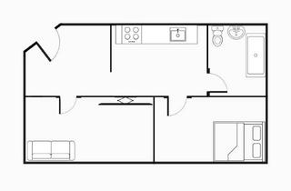 Wohnung mieten in Hohe Straße 6A, 01737 Tharandt, Zuhause mit zwei Zimmern in Tharandt