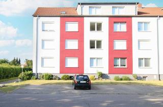 Wohnung kaufen in 19370 Parchim, Vermietung oder Selbsteinzug: Schnuckelige 4-Raum-Dachgeschosswohnung mit Garage in Parchim