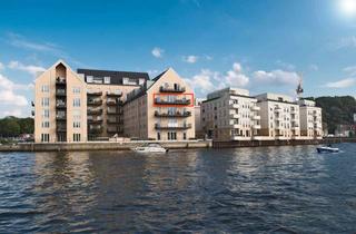 Wohnung kaufen in Altstadtblick, 14473 Templiner Vorstadt, Direkte Wasserlage! Exklusive Havelwohnung mit Balkon über dem Wasser & Tiefgarage