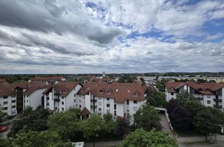 Wohnung mieten in Planegger Straße 13, 82110 Germering, Single-Apartment mit Traumblick im 7. Obergeschoss