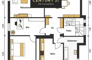Wohnung mieten in 66121 Saarbrücken, Attraktive 4-Zimmer-Wohnung im Obergeschoss mit Gartennutzung in zentraler Wohnlage von Saarbrücken
