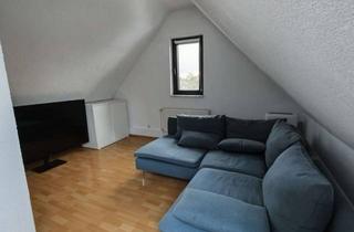 Wohnung mieten in 76327 Pfinztal, Möblierte 2-Zimmer-Dachgeschosswohnung in Berghausen