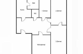 Tauschwohnungen in 23564 St. Jürgen, Tauschwohnung: 4-Zimmer-Wohnung in Lübeck, Sankt Jürgen