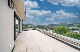 Wohnung mieten in Richard-Wagner-Straße 12/5, 74821 Mosbach, Haustiere erlaubt im Neubau: 2 ZKB mit Dachterrasse, Aufzug & Garagenstellplatz