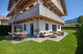 Haus kaufen in 83661 Lenggries, DHH-Charakter: Modernes Wohnen auf mehreren Etagen mit Garten