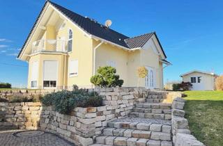 Einfamilienhaus kaufen in 34549 Edertal, Edertal-Bergheim: Großzügig., energ.-effizient. Einfamilienhaus, Blick zum Schloss, ins Tal, zum See