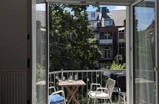 Immobilie mieten in 40215 Friedrichstadt, Wunderschöne möblierte Altbauwohnung in Top-Lage – August zur Zwischenmiete