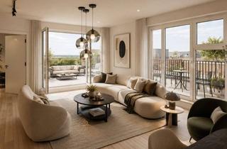 Penthouse mieten in Am Kutscherhaus, 12555 Köpenick, Luxus Penthouse klimatisiert mit atemberaubender Aussicht an der Spree nahe Altstadt Köpenick