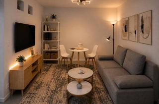 Wohnung mieten in Wernerstraße 26, 03046 Cottbus, voll möblierte 1-Raum-Wohnung in der Wernerstraße mit Terrasse und eigenem Eingang
