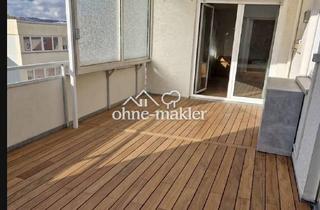 Penthouse kaufen in 70327 Stuttgart, 3-Zimmer-Penthouse mit großer Dachterrasse, Aufzug & Garage ohne Käuferprovision