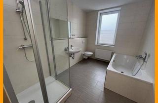 Wohnung mieten in Wiesestraße 211, 07551 Gera, Moderne 3 Raum-Wohnung mit stylischem Bad mit Fenster, Dusche und Wanne.