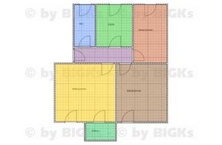 Wohnung mieten in 98553 Schleusingen, Schleusingen - BIGKs - Schleusingen: 2 Raum Wohnung, sep. Küche und Balkon (-;)