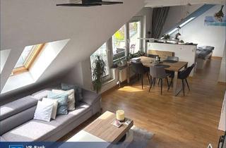 Wohnung kaufen in 74379 Ingersheim, Lichtdurchflutete, gepflegte 2,5-Zimmer-DG-Wohnung, mit großem Balkon, EBK und TG-Stellplatz
