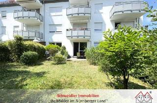 Wohnung kaufen in 90522 Oberasbach, Gartenglück im Erdgeschoss! Moderne 2-Zimmer-Wohnung mit eigenem Garten in Unterasbach